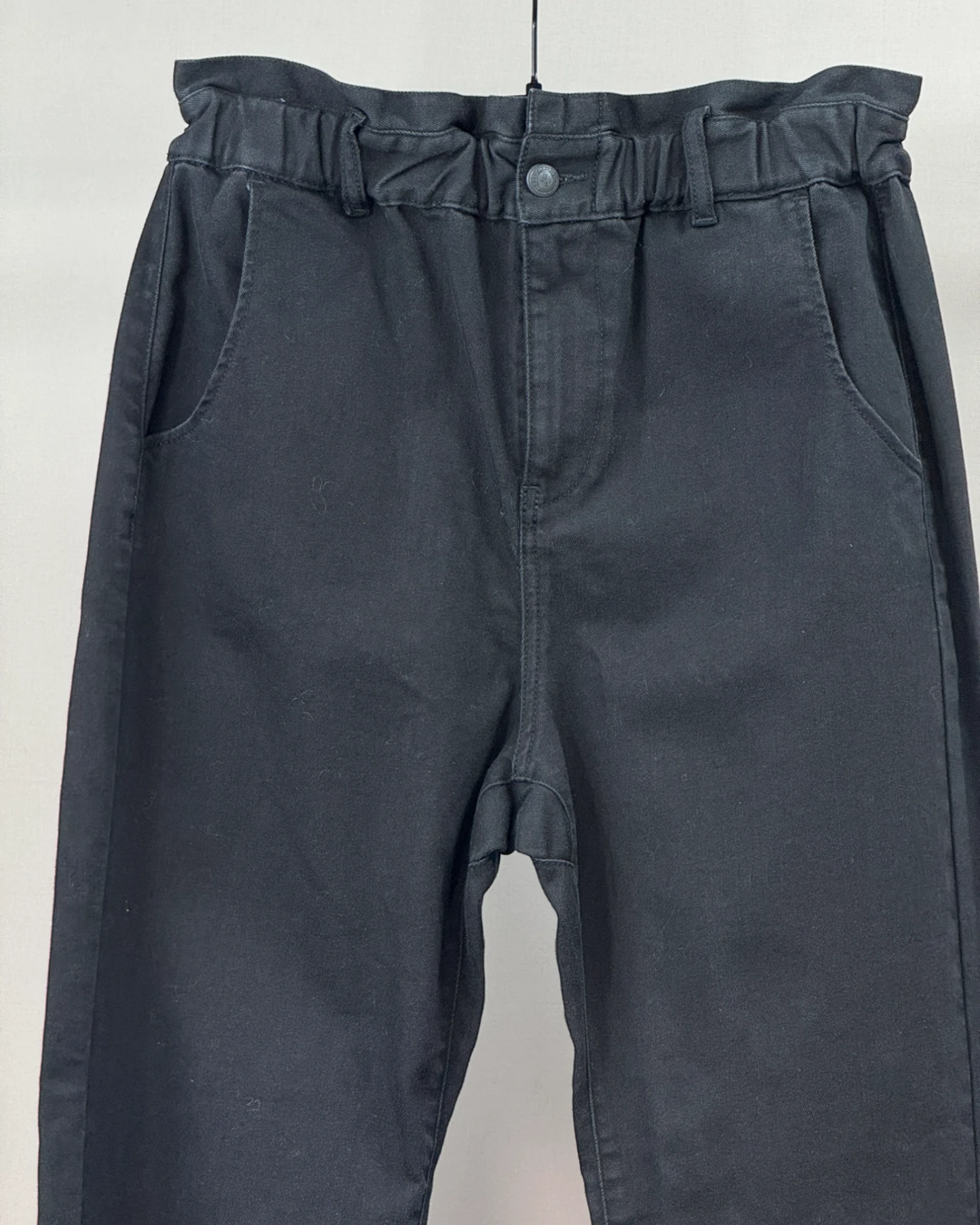 Pantalon Five Jeans Maryline loose taille haute noir