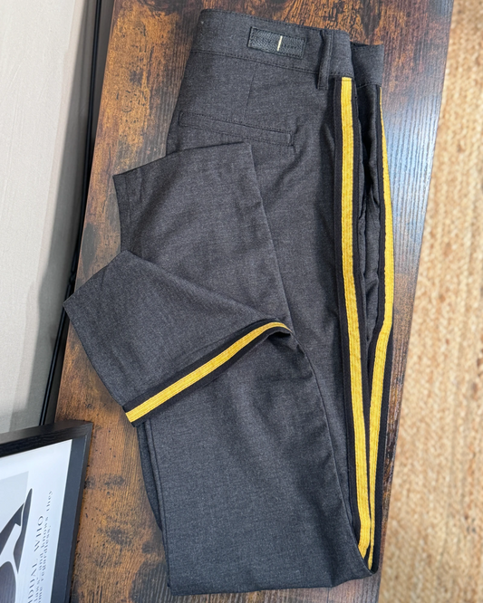 Pantalon Five Jeans Carly cigarette gris anthracite