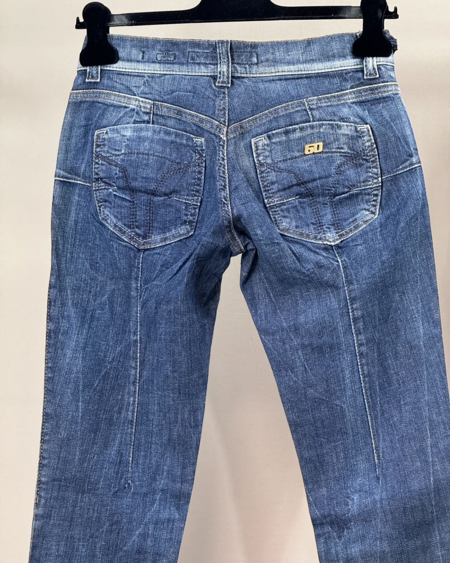 Jean Miss Sixty droit push-up bleu denim