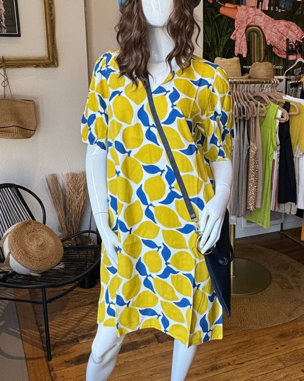 Robe Courte Citrons Limoncello – Compania Fantastica