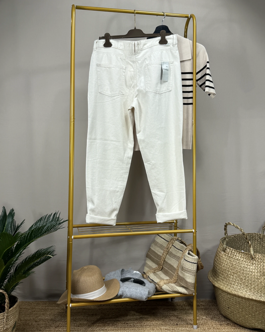 Pantalon Five Jeans Iza loose écru