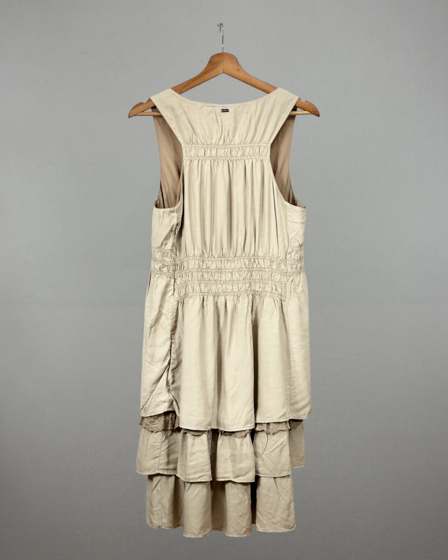 Robe à volants mi-longue IKKS