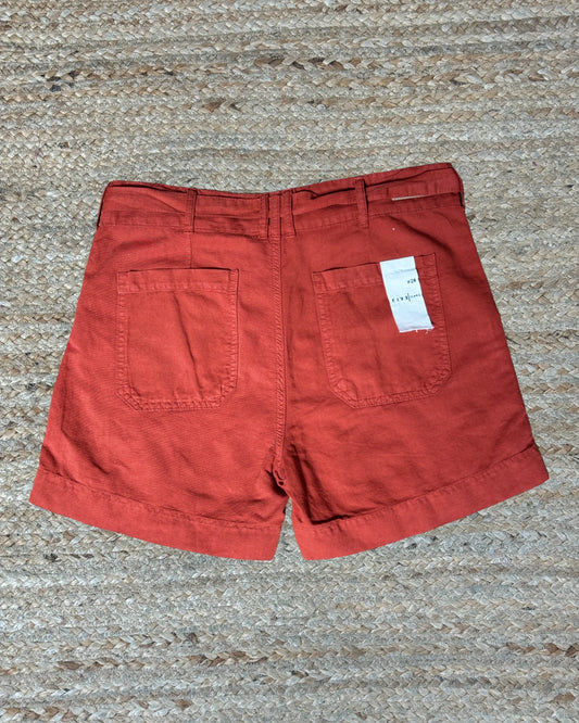 Short Five Jeans Félicie brique