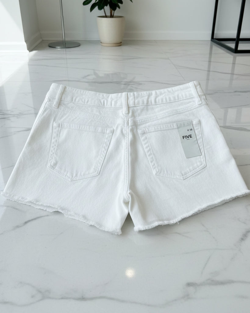 Short Five Jeans Olivia Blanc
