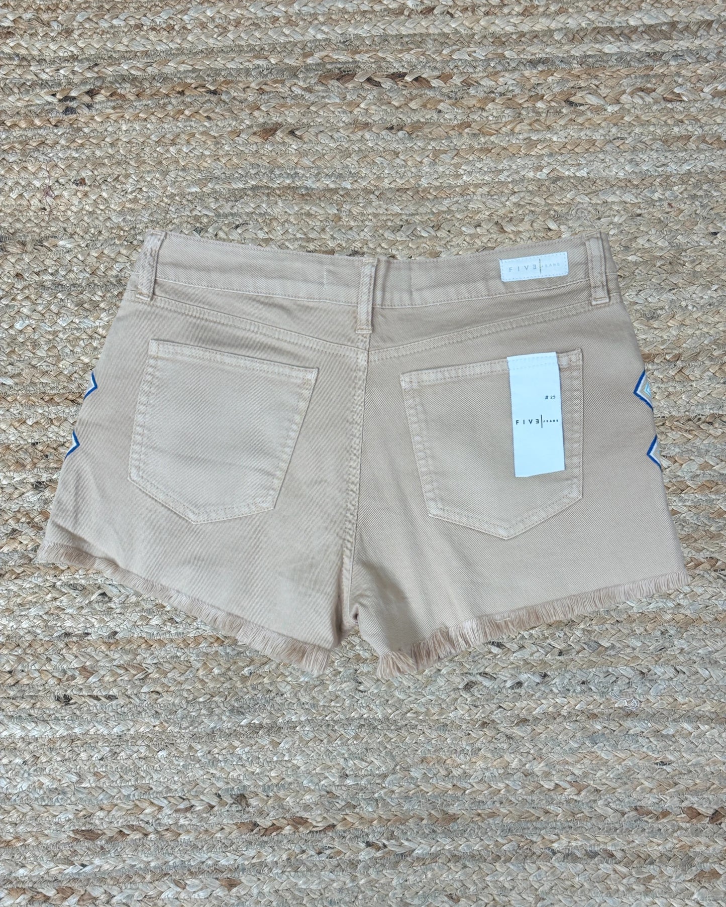 Short Five Jeans Charline beige caramel
