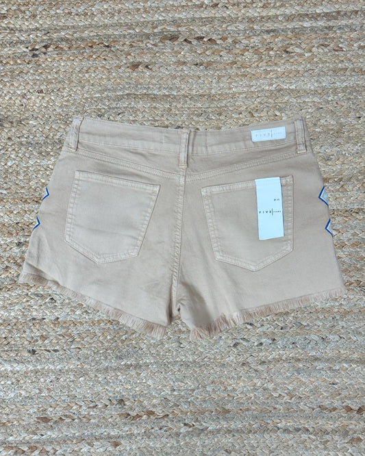 Short Five Jeans Charline beige caramel