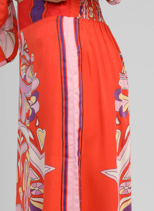 Jupe Midi Robinson Astola Piment – An'ge
