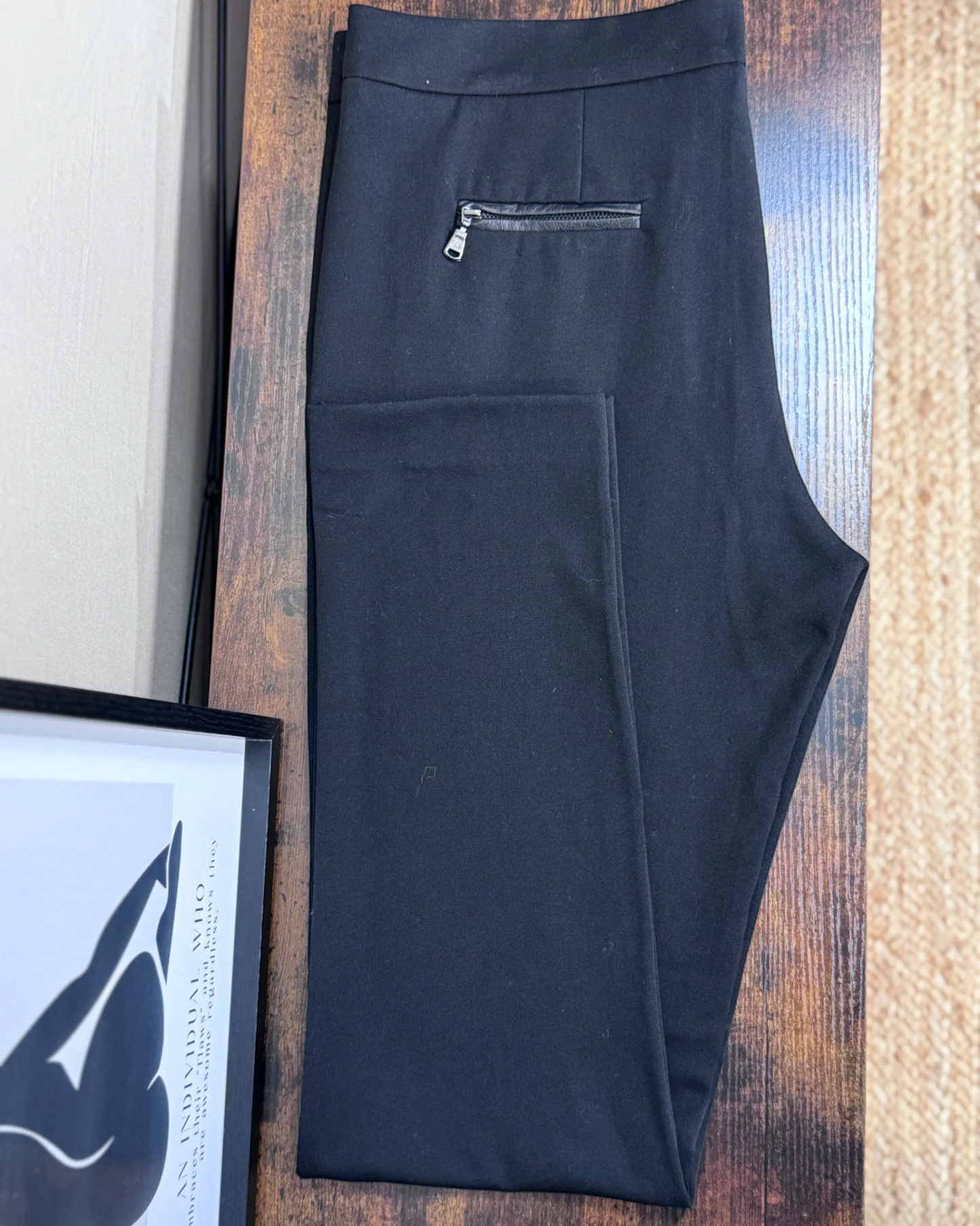 Pantalon cigarette Bray noir