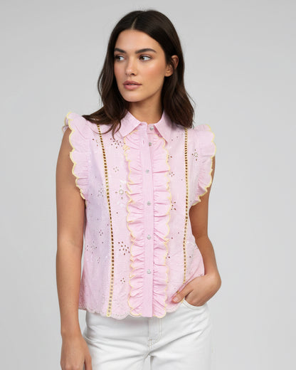 Chemise Sileon Rose – An'ge