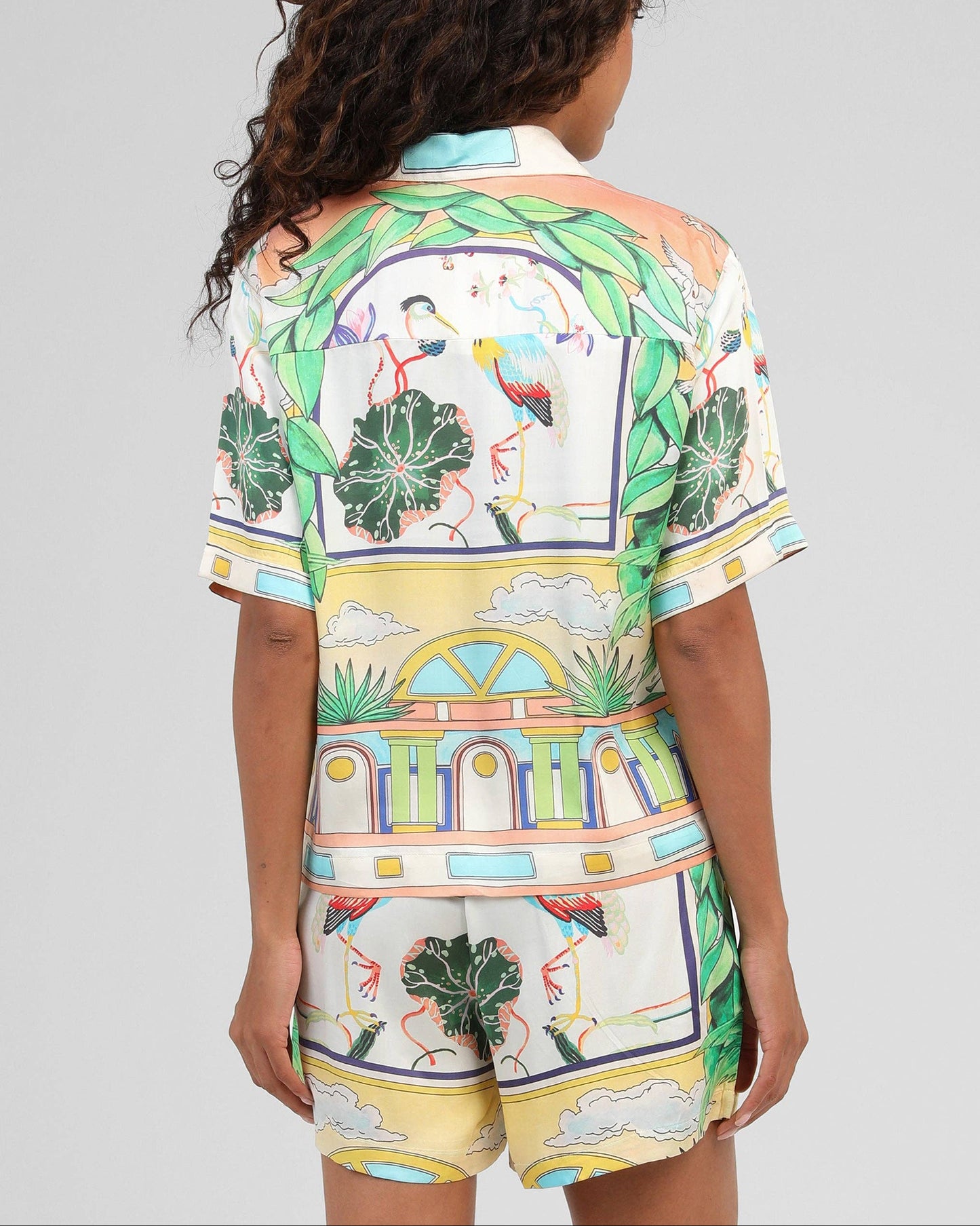 CHEMISE SILVALY Naturalia ciel - An'ge