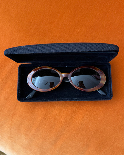Lunettes de soleil vintage écaille marron Annabella - Salut Beauté
