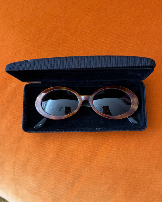 Lunettes de soleil vintage écaille marron Annabella - Salut Beauté