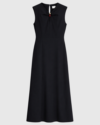Robe Midi Maezra nuit noire – An'ge