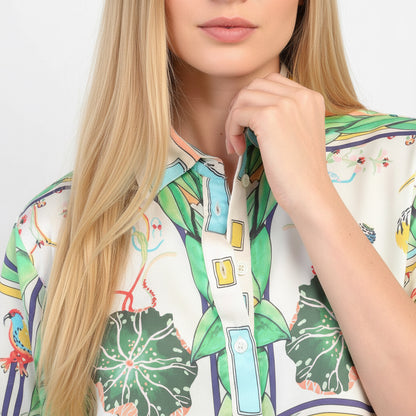 CHEMISE SILVALY Naturalia ciel - An'ge