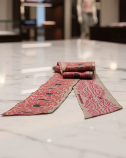 Bandeau Slash en soie Les Belles Vagabondes 8 x 150 cm