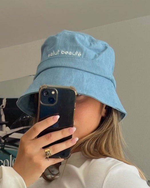 Bob Salut Beauté light denim zoom