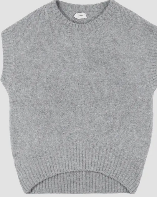 PULL LISAMAY COL ROND sans manche Taille M/L