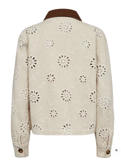 Veste Broderie Anglaise Irish Cream – Nümph