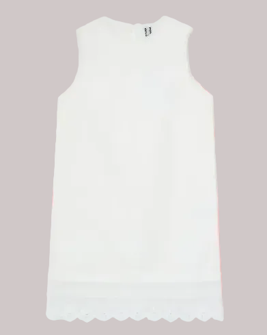 Robe WILD PONY blanche courte avec de dentelle