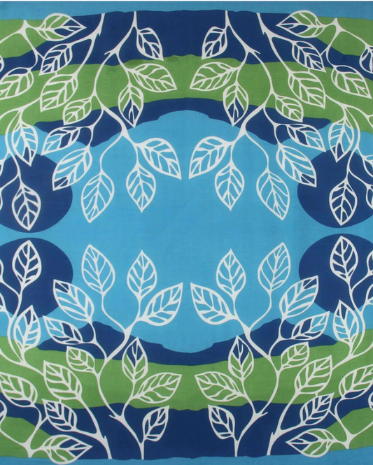 Foulard Les Belles Vagabondes Carré Coton Bio 100x100cm