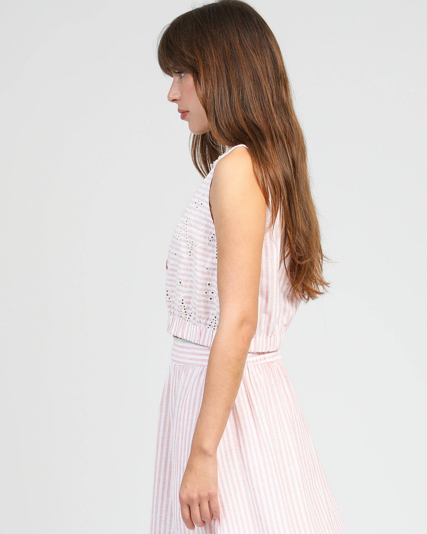 Chemise Salyta Corail – An'ge côté ensemble