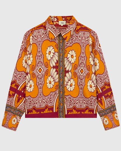 Chemise Sarilana Vitali Orange – An'ge