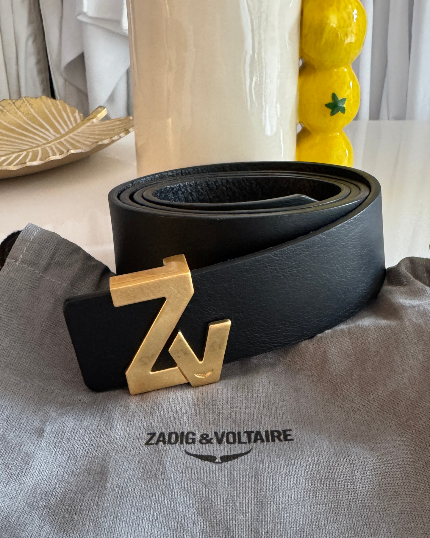 Ceinture ZV initiales