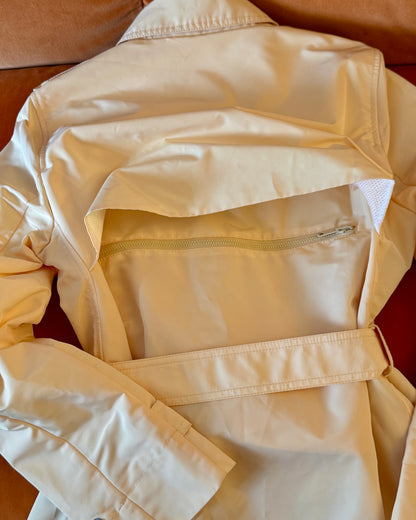Trench imperméable jaune beurre modèle Saba Packable – TOMMY HILFIGER - Taille S