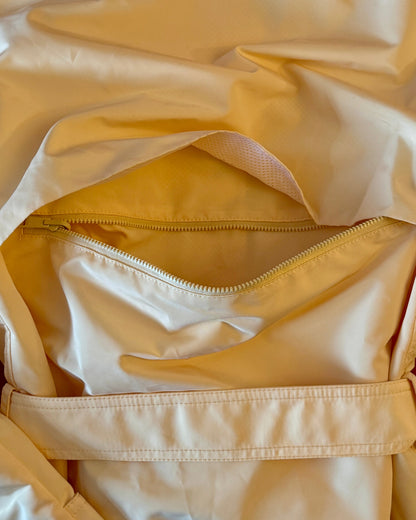 Trench imperméable jaune beurre modèle Saba Packable – TOMMY HILFIGER - Taille S