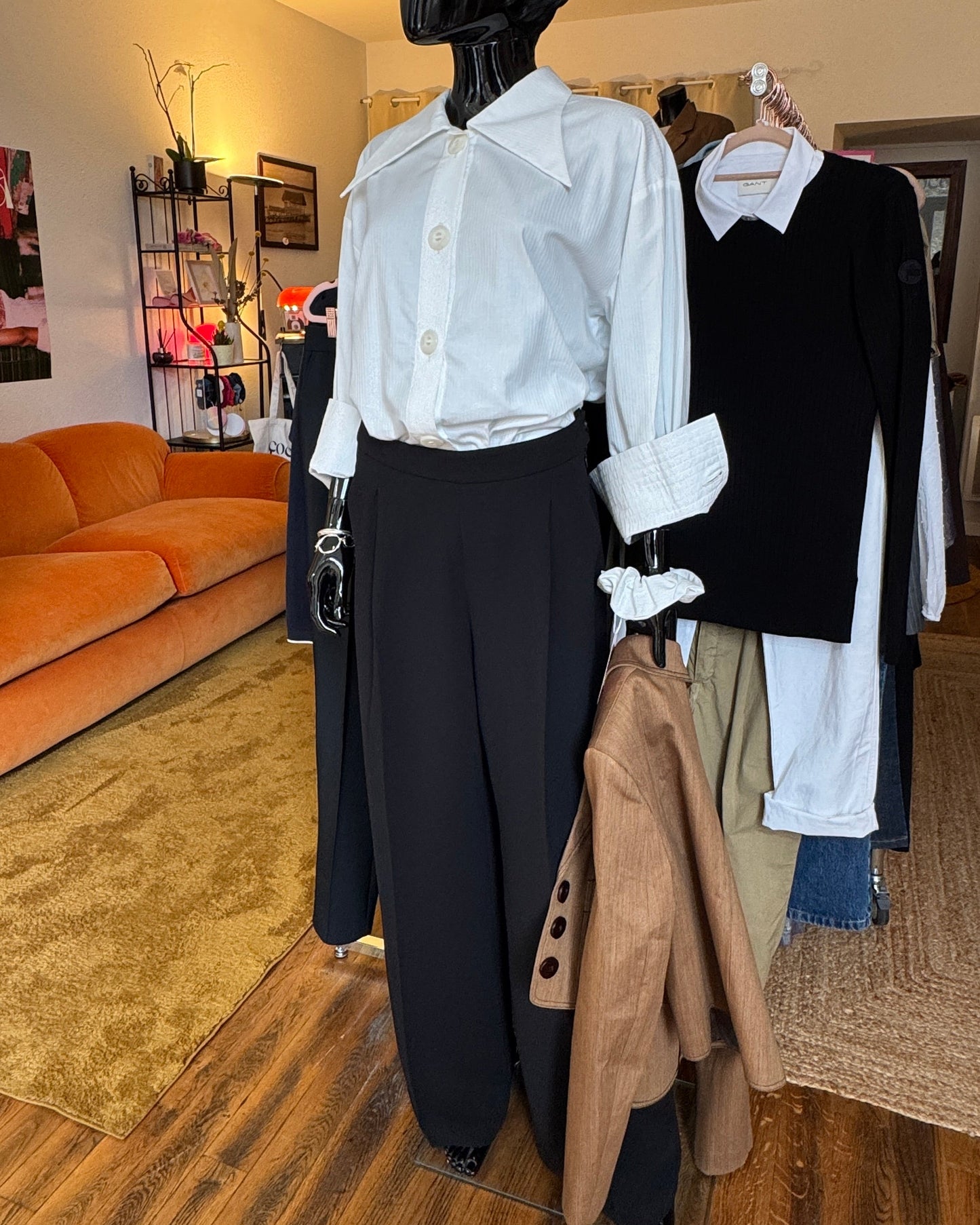 Chemise blanche en coton - Collection "the gardener uniform" - Salut Beauté