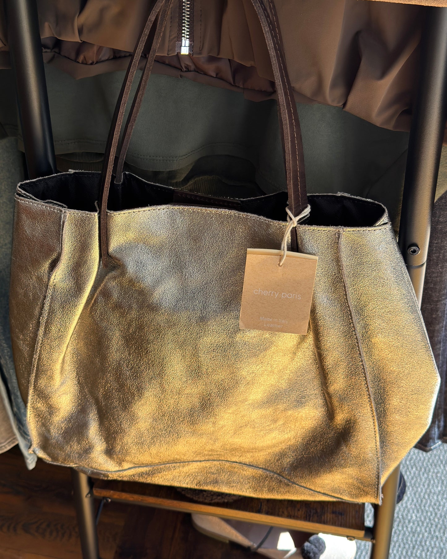Sac ETHEL effet Métal