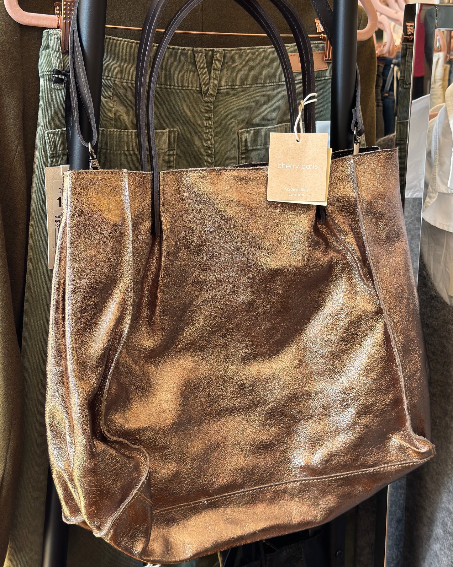 Sac ETHEL effet Métal