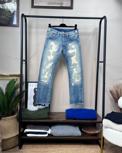 Jean Nolita de Nimes bleu used destroy