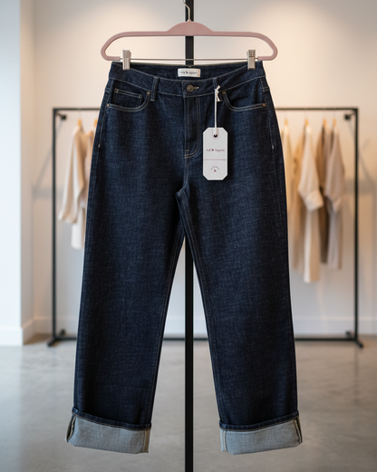 Jean RED LEGEND Lover bleu waterwash