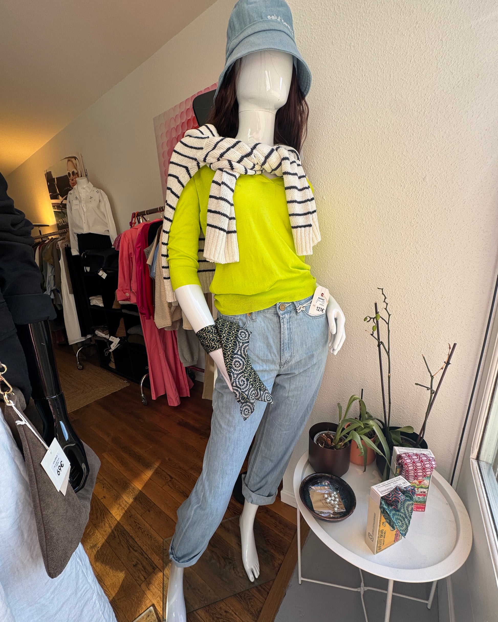 Jean RED LEGEND Lover straight skywash souple bleu