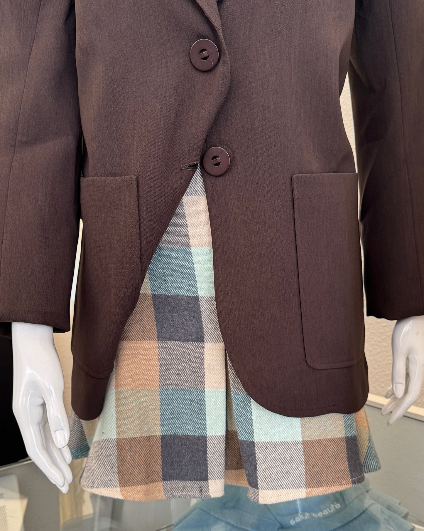 Jupe Cosy Blue – Collection "The Monday Uniform" - Salut Beauté set