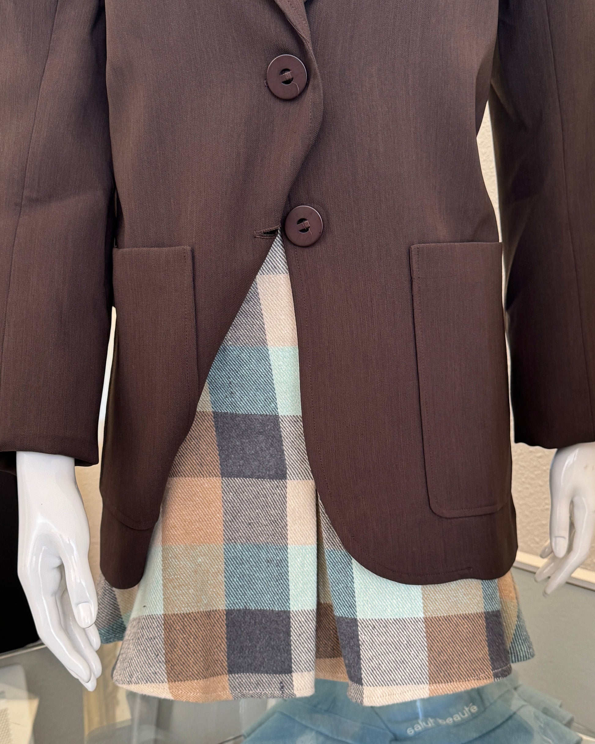 Jupe Cosy Blue – Collection "The Monday Uniform" - Salut Beauté set