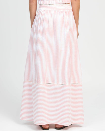Jupe Midi Ralyta Corail – An'ge  dos