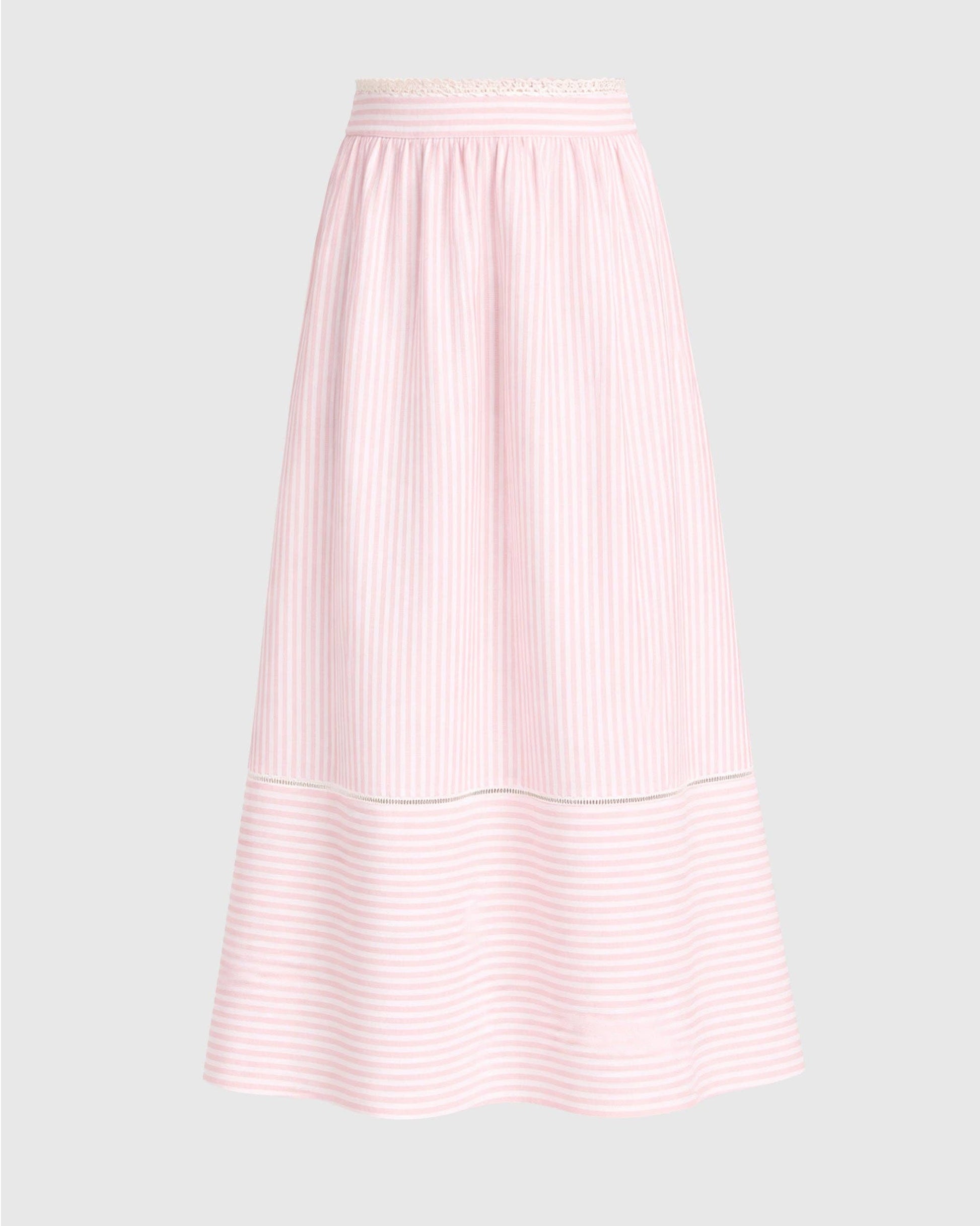 Jupe Midi Ralyta Corail – An'ge  plat