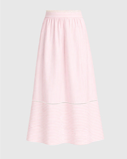 Jupe Midi Ralyta Corail – An'ge  plat