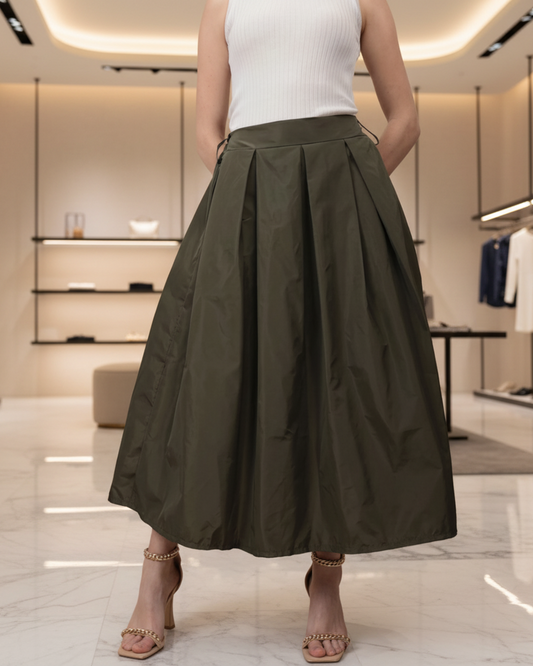 Jupe longue polyester déperlant TU moderne