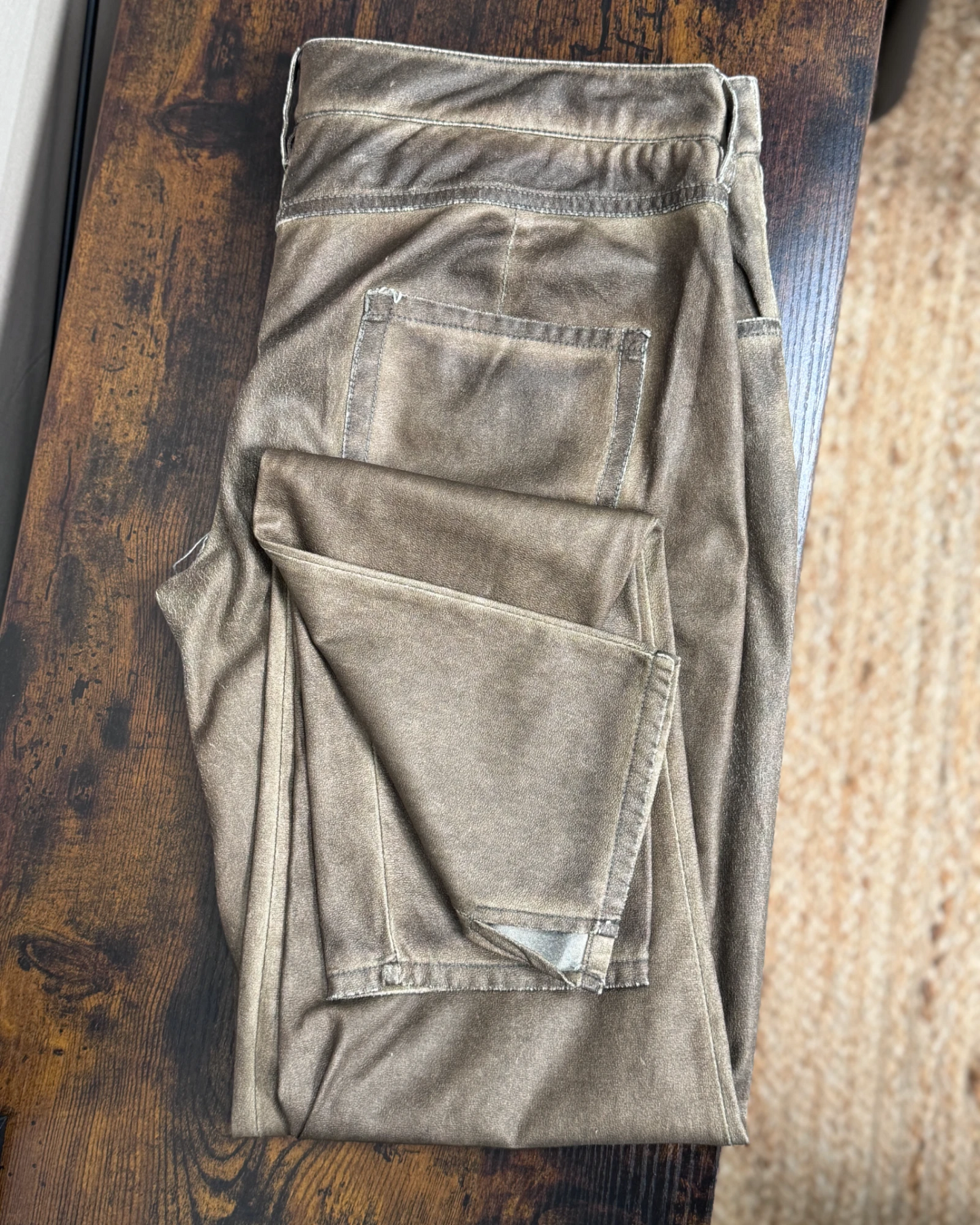 Pantalon Bray skinny grège fumé