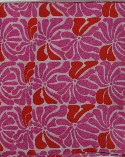 Foulard Les Belles Vagabondes carré mini en soie 50x50cm