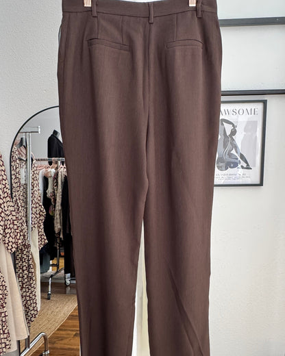 Pantalon chocolat - the city uniform - Salut Beauté dos