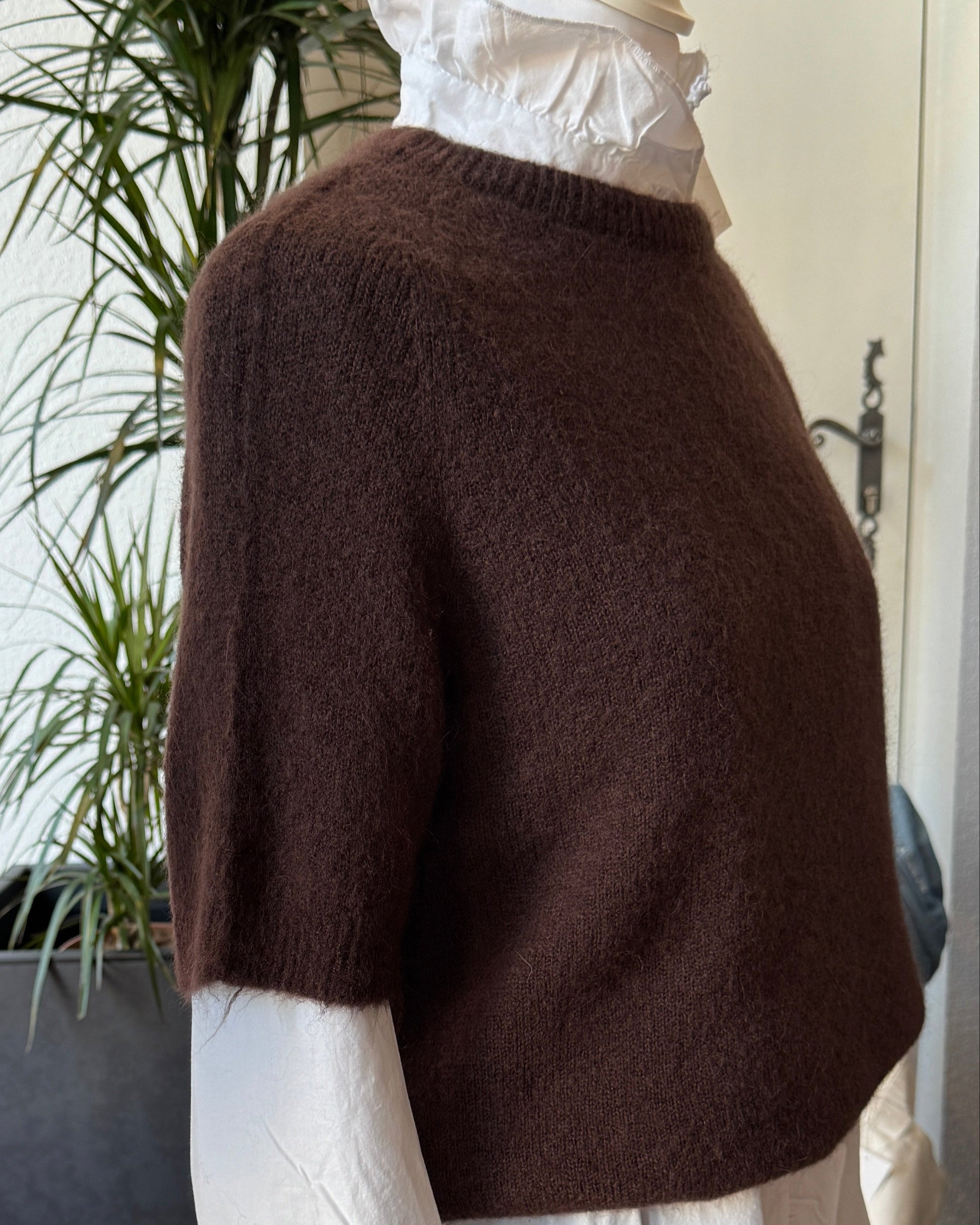 Pull manches courtes Alpaga - Taille unique coté