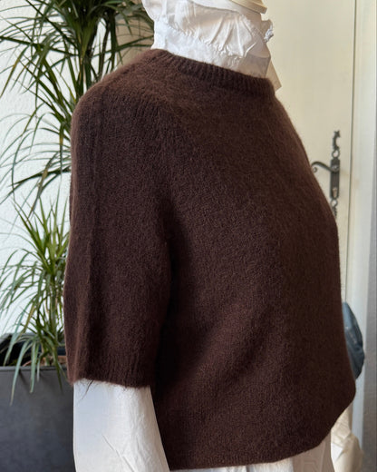 Pull manches courtes Alpaga - Taille unique coté