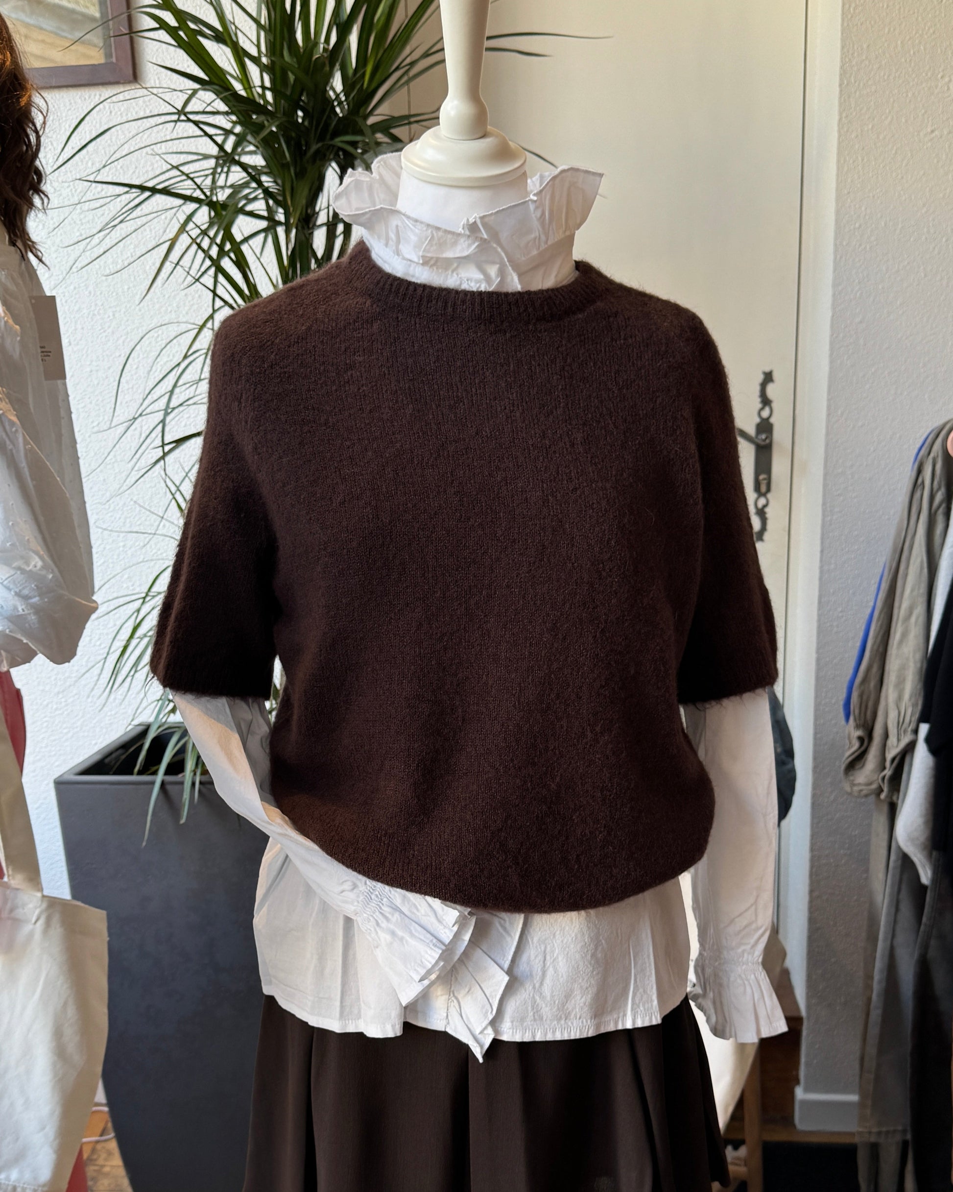 Pull manches courtes Alpaga - Taille unique set