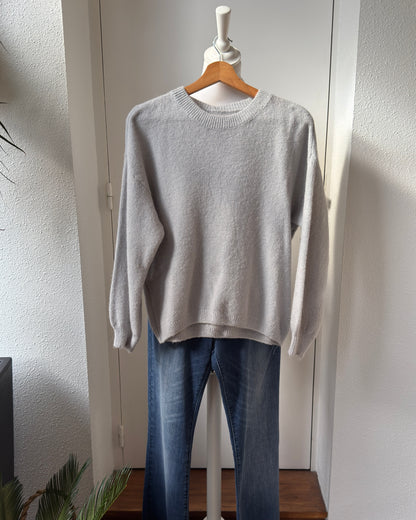 Pull manches longues Alpaga divers coloris en Taille unique gris clair