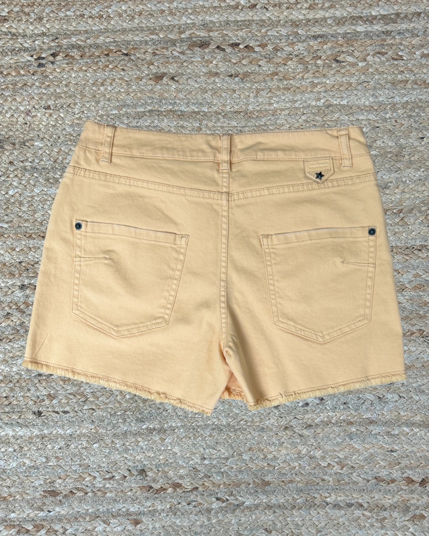 Short Jean IKKS abricot clair