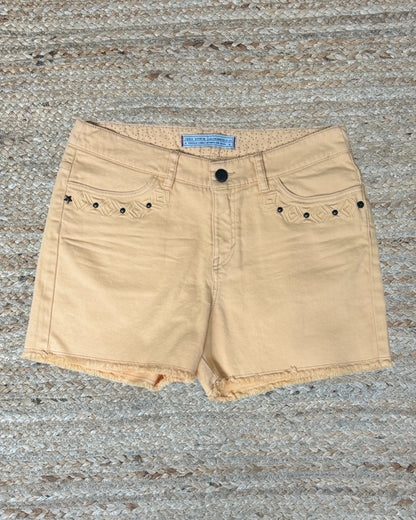 Short Jean IKKS abricot clair